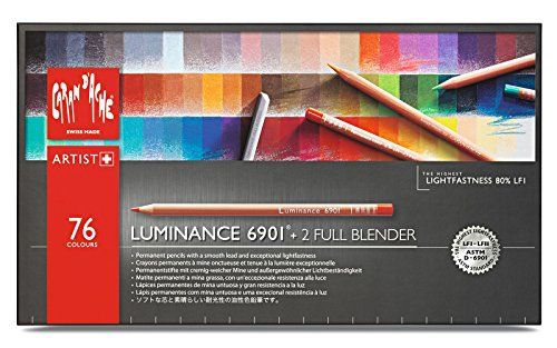 CREATIVE ART MATERIALS Luminance 6901 Clr Pncl Set 76 Artist Rng (6901.776) | Amazon (US)
