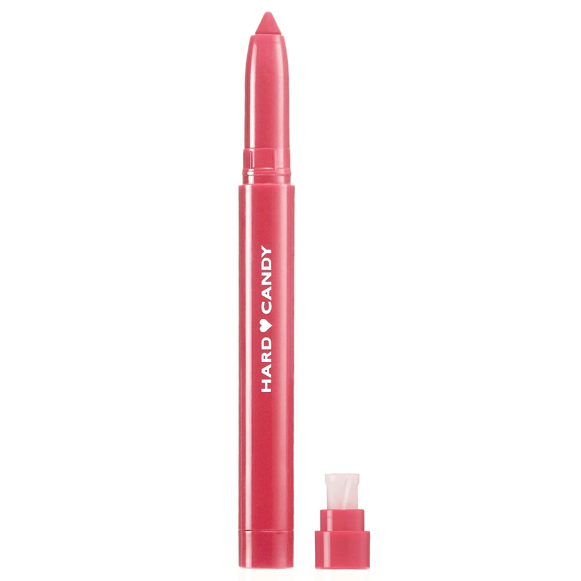 Hard Candy Lip Shine Lipstick Nectar, Pink Glossy Lip Color, Hydrating Lip Liner Built-in Sharpen... | Walmart (US)