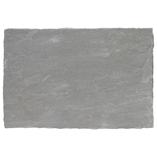 WonderLand 18-in L x 12-in W x 1-in H Rectangle Grey Natural Stone Stepping Stone | Lowe's