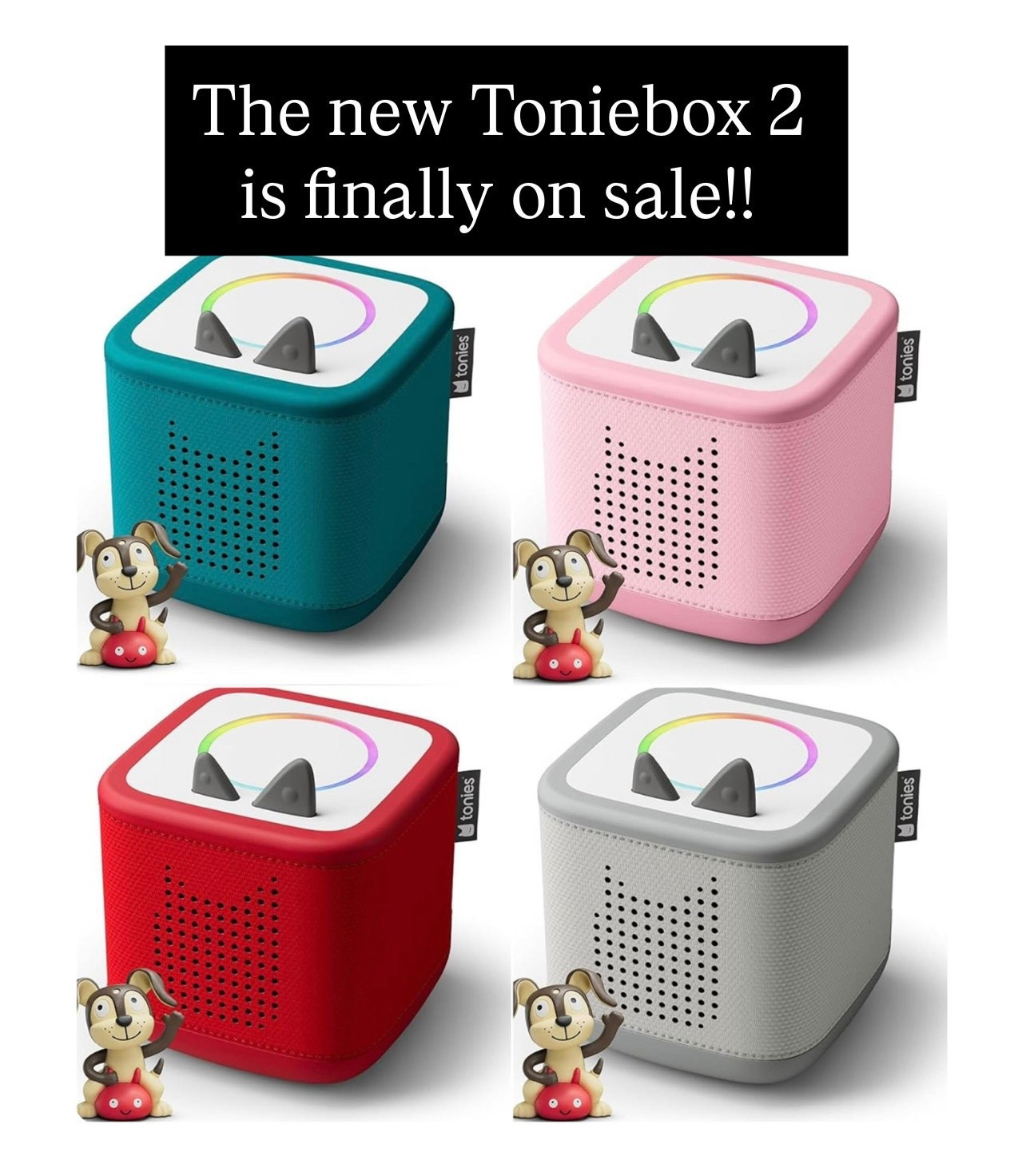 The new Toniebox2 is finally on sale!! Snag it before it sells out at this price.🚨 

#LTKKids #LTKSaleAlert #LTKGiftGuide