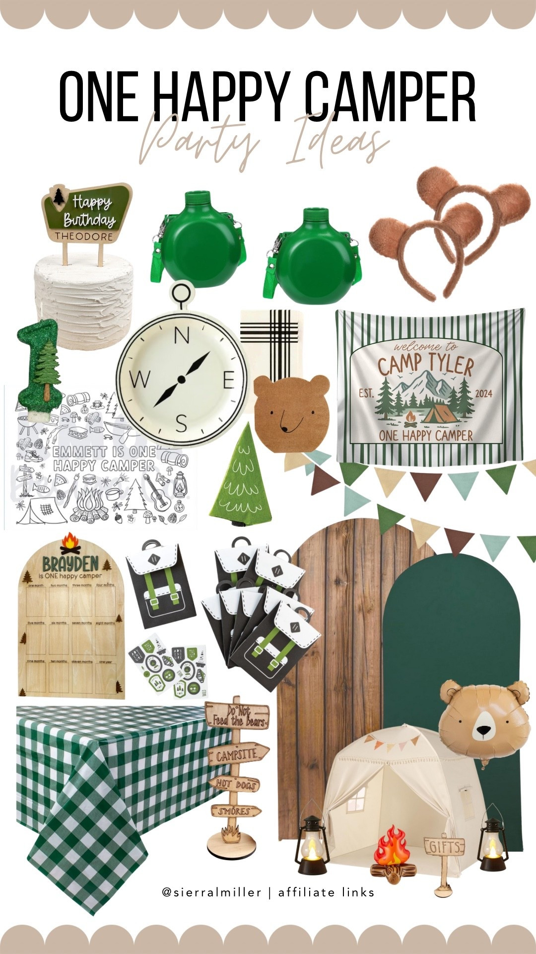 One happy camper birthday party ideas 

#LTKParties #LTKFamily #LTKKids