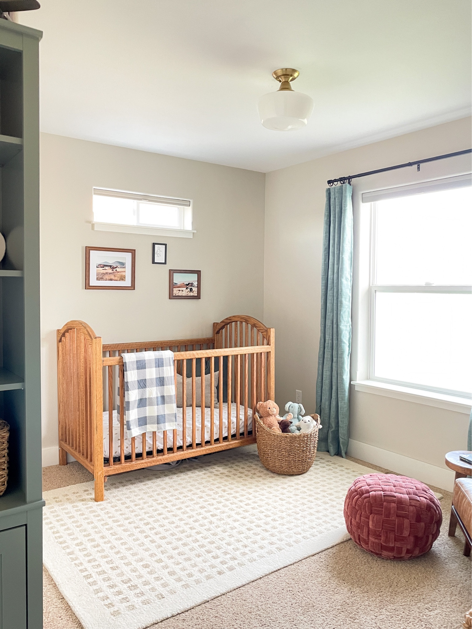 Neutral airplane nursery for our third sweet babe ✈️ 

#LTKbaby #LTKhome #LTKbump