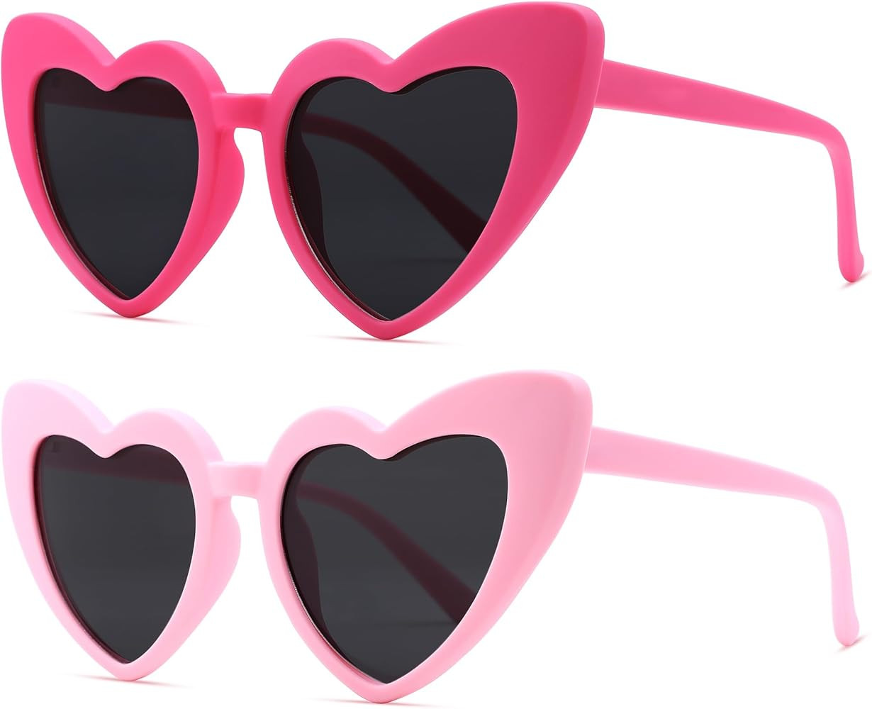 Pro Acme Heart Sunglasses for Kids Toddler Girls Polarized Cute Shaped Lovely Style with UV400 Su... | Amazon (US)