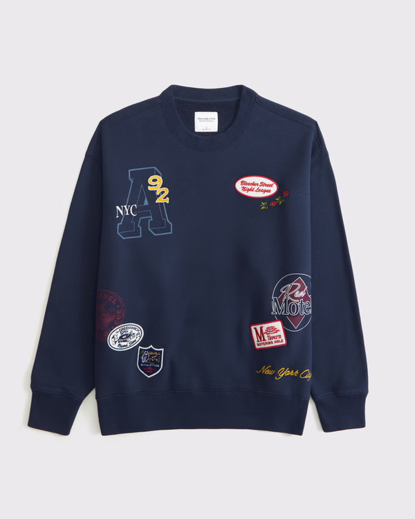 NYC Vintage Sunday Crew | Abercrombie & Fitch (US)