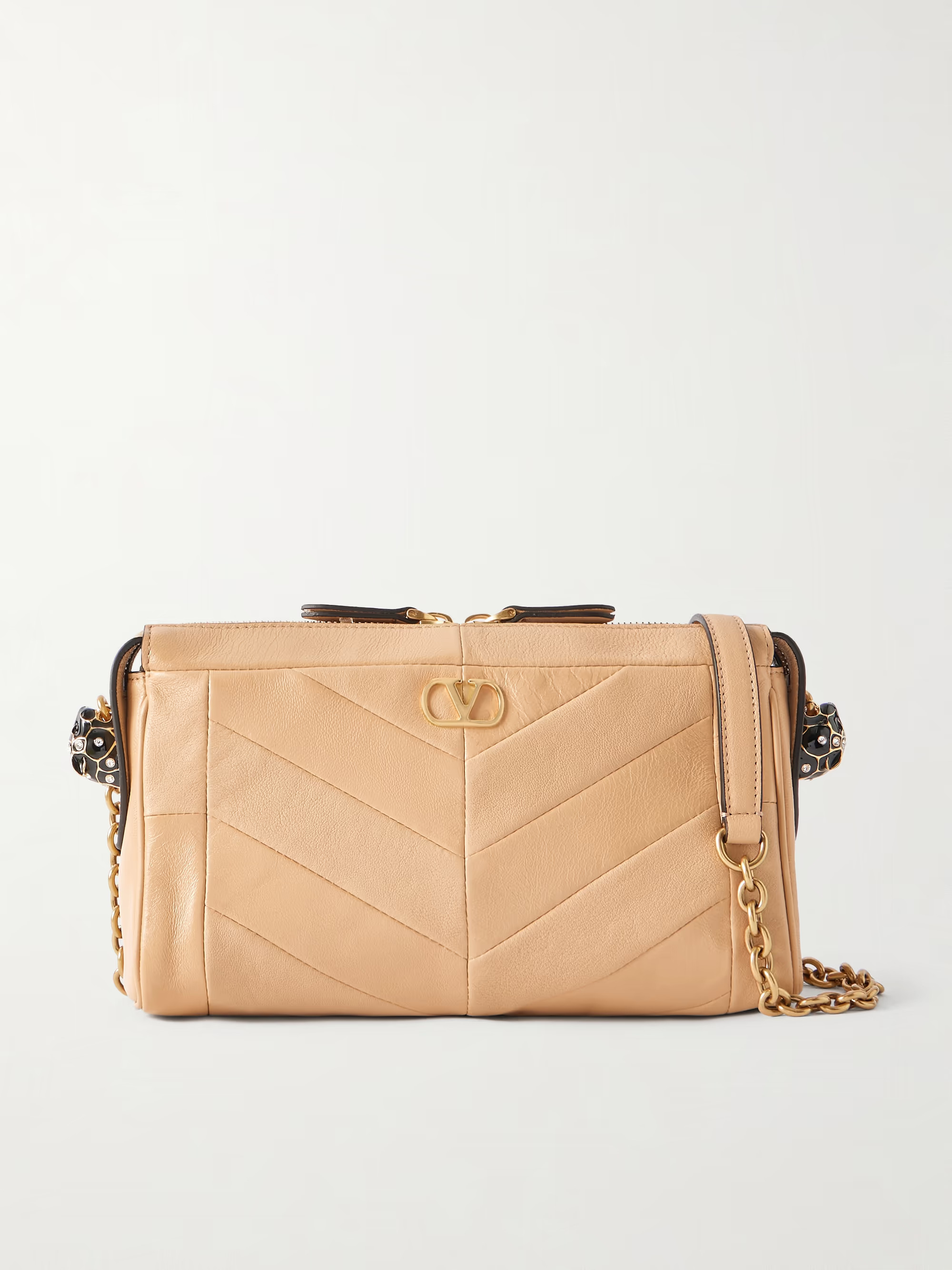 Panthea paneled leather shoulder bag | NET-A-PORTER (US)