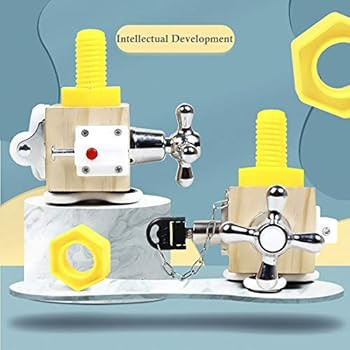 STOOSVIP Fidget Toy Cube, Busy Cube for Kids, Baby Travel Toy, Activity Busy Boards for Toddlers | Amazon (US)