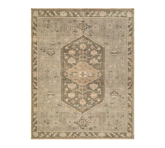 Marietta Hand-Knotted Wool Rug | Pottery Barn (US)
