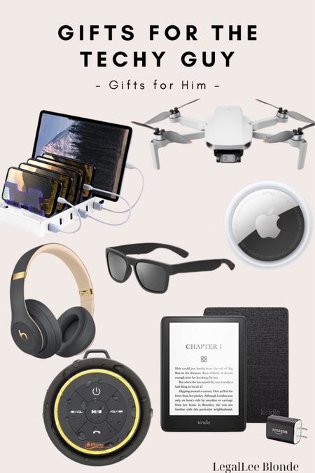 Gift ideas for the tech loving man in your life! 
.
.
.
Gifts for him - gifts for men - husband gift ideas - gift guide for men - tech gifts for guys - headphones - drone 

#LTKHoliday #LTKunder100 #LTKmens