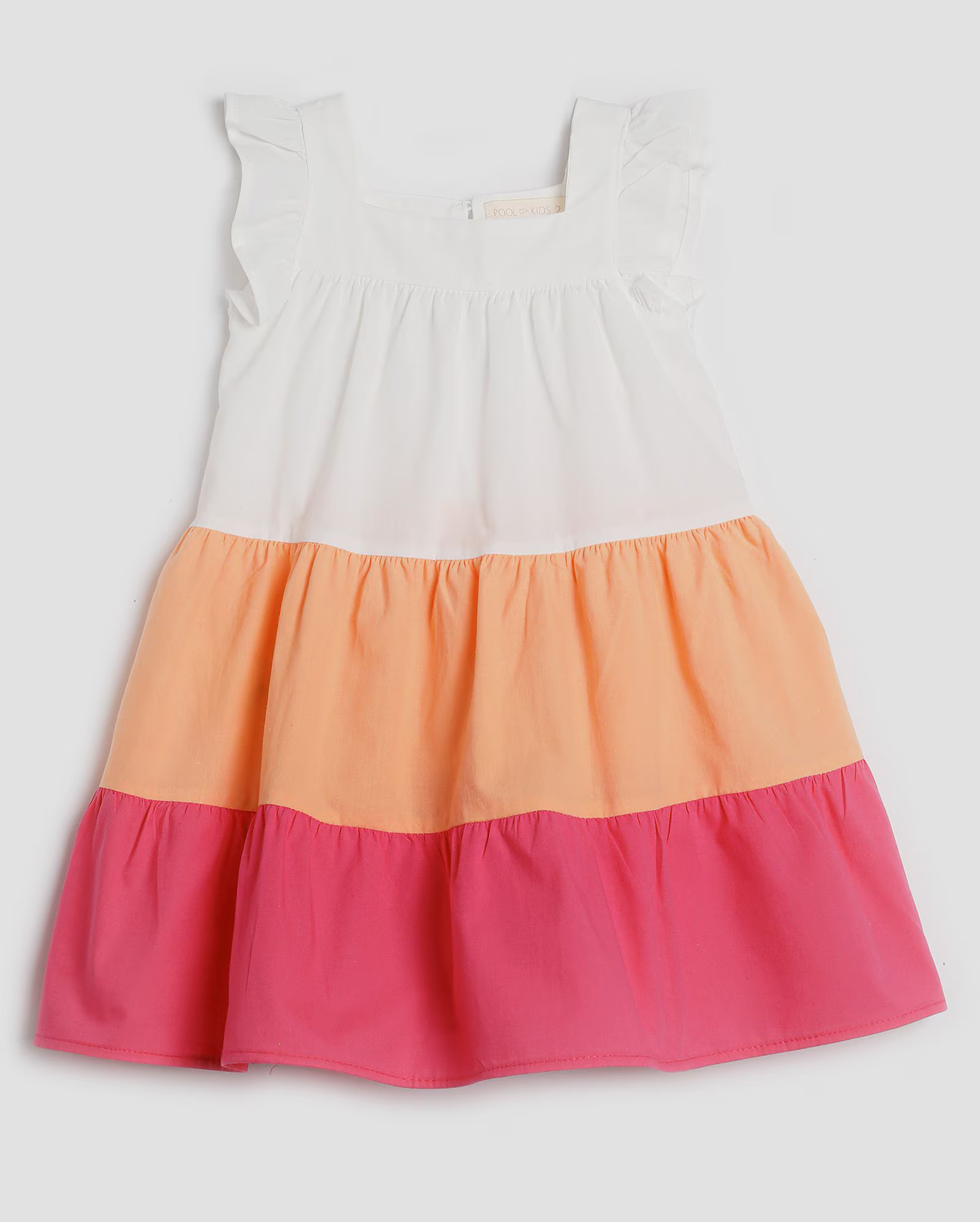 Vestido infantil 3 marias com babados 1-4A branco | Pool by Riachuelo | Riachuelo (BR)