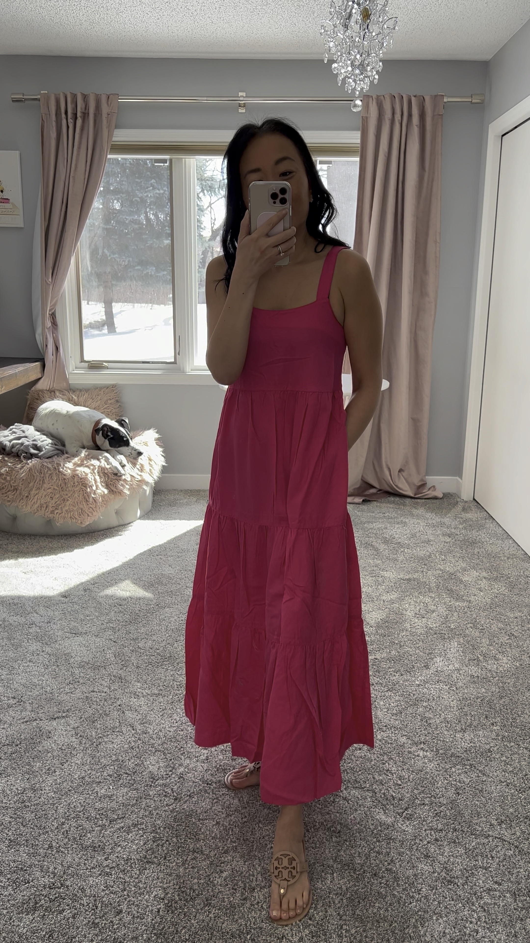 This cute and vibrant pink maxi dress has pockets and is perfect for spring or summer! I'll be linking the other colors, too! 

#casualstyle #springclothes #vacationoutfit #petitefashion

#LTKSeasonal #LTKstyletip #LTKFind