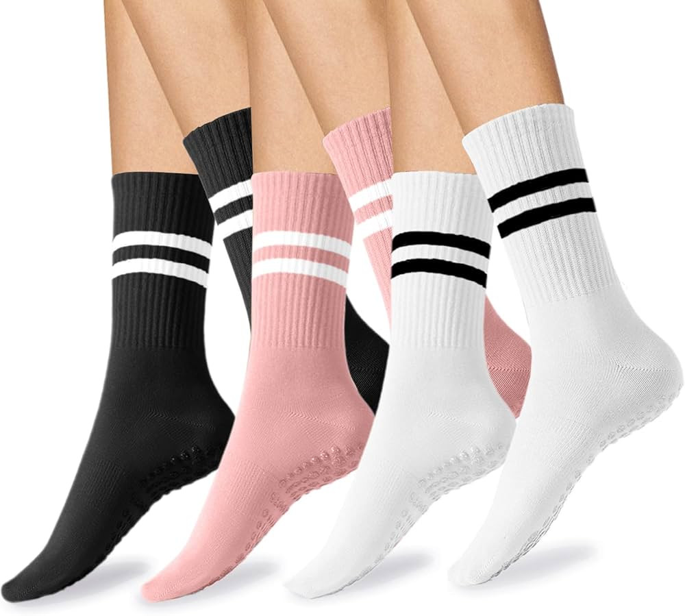 Diu Life Grip Socks Yoga Socks with Grips for Women Non Slip, Pilates, Workout, Pure Barre, Balle... | Amazon (US)