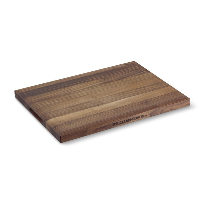 Williams Sonoma Rectangular Cutting Board with Feet, Walnut | Williams-Sonoma