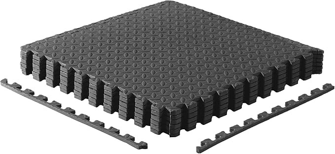 CAP Barbell Interlocking EVA Foam Exercise Puzzle Mat Home Gym Flooring | Multiple Options | Amazon (US)