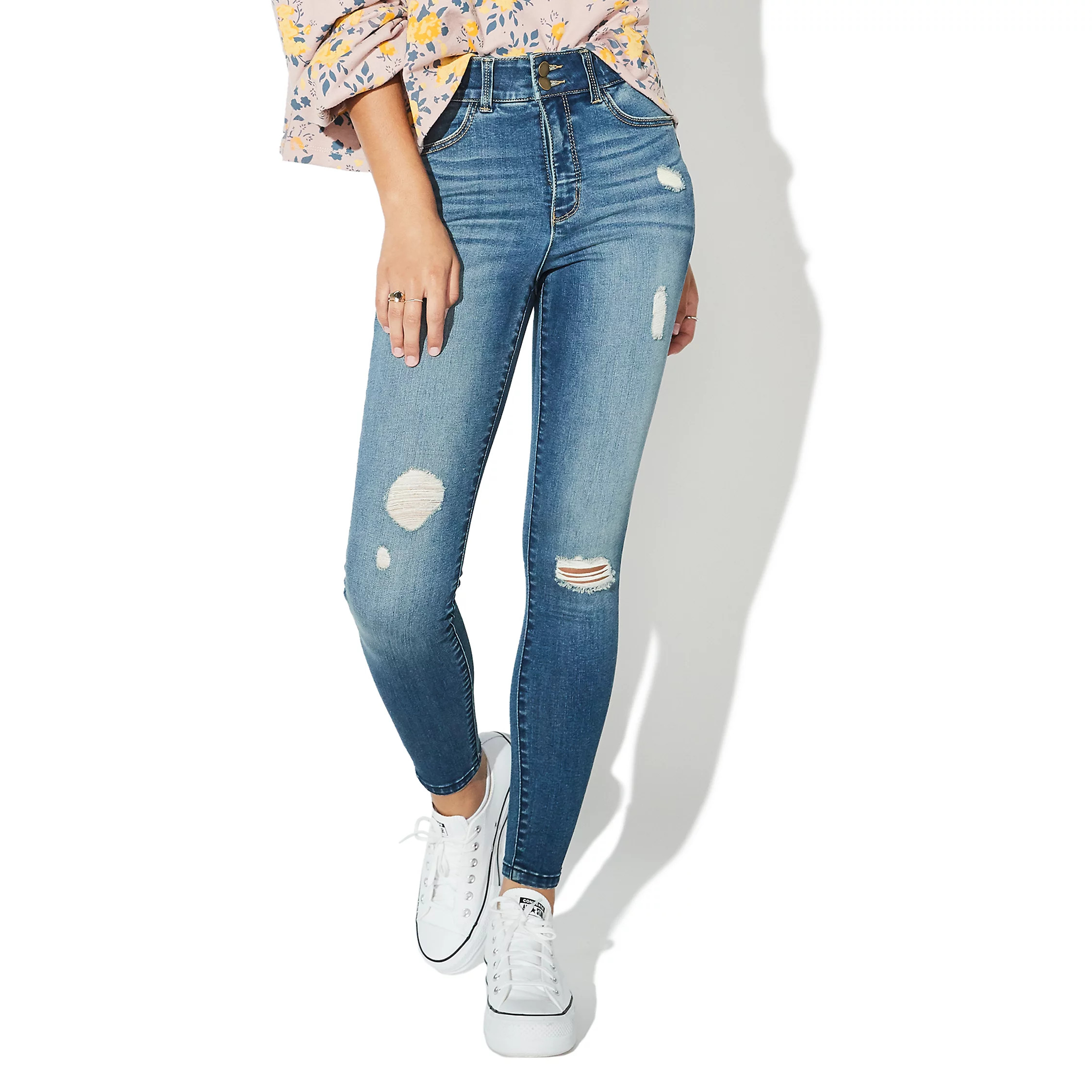 Junior's Vylette™ High Rise Sculpt Skinny Jeans | Kohl's