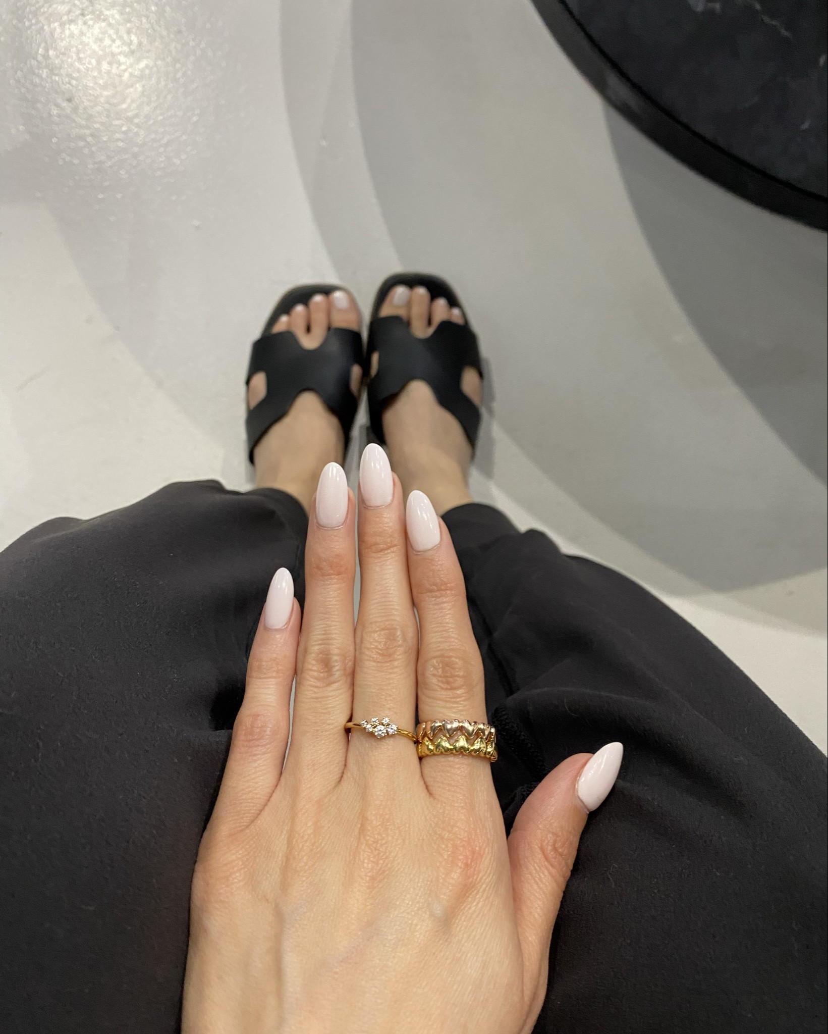 Rings size 5 // black sandals size 6

#LTKWorkwear #LTKootd #LTKgrwm