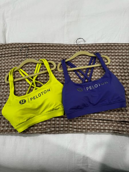 Two of my go-to Peloton bras. Linked similar in different colors! On sale now for 40% off.

#LTKstyletip #LTKfitness #LTKsalealert