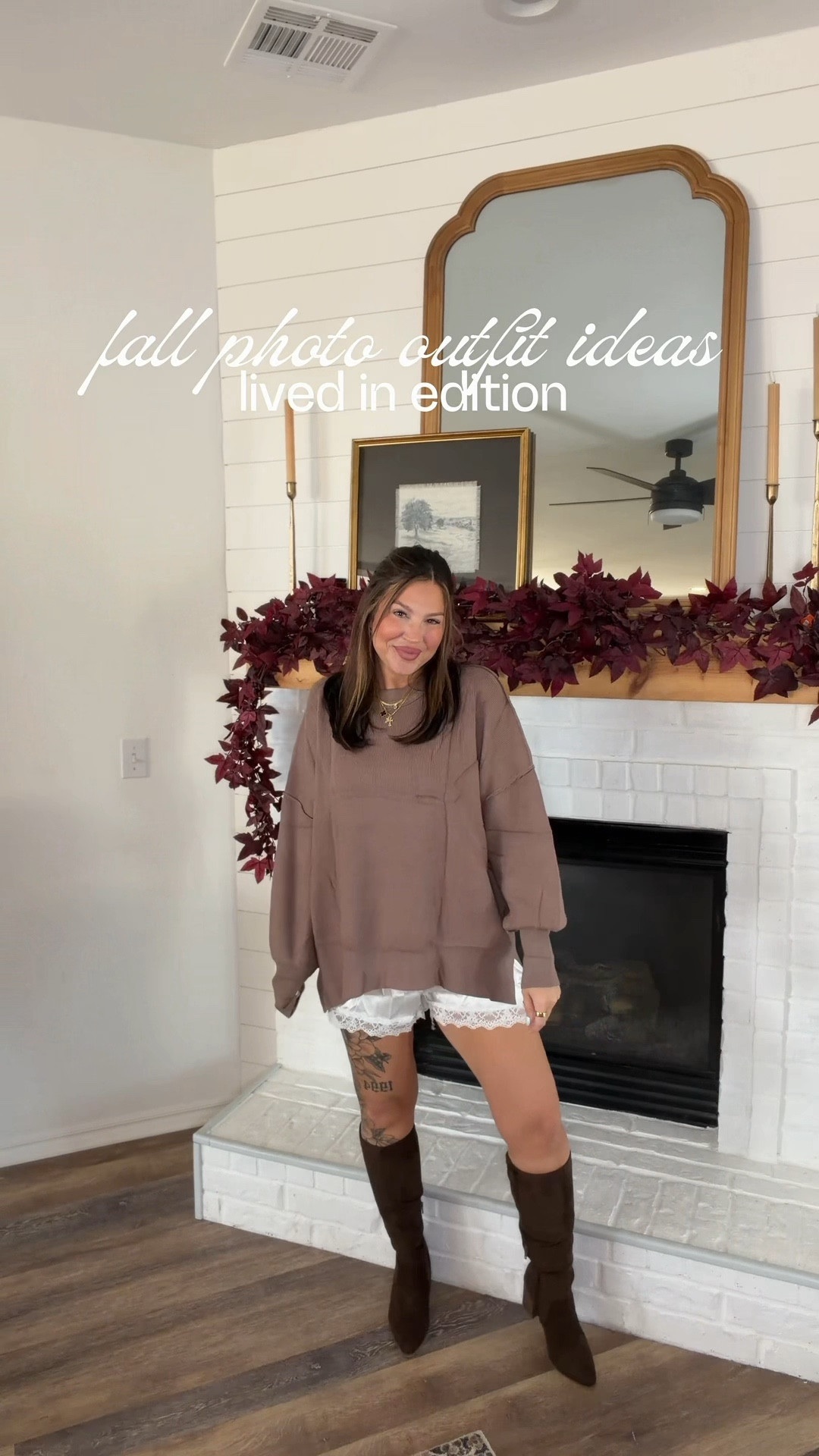 Fall family photo outfits that are comfortable + lived-in so you can actually enjoy the moment 🍂✨ No stiff, awkward poses here — just cozy fall looks that still photograph beautifully.
#FamilyPhotoOutfits #FallStyle 

#LTKSeasonal #LTKShoeCrush #LTKStyleTip
