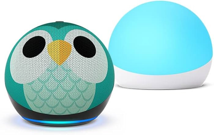 Echo Dot (5th Gen) Kids Owl with Echo Glow | Amazon (US)