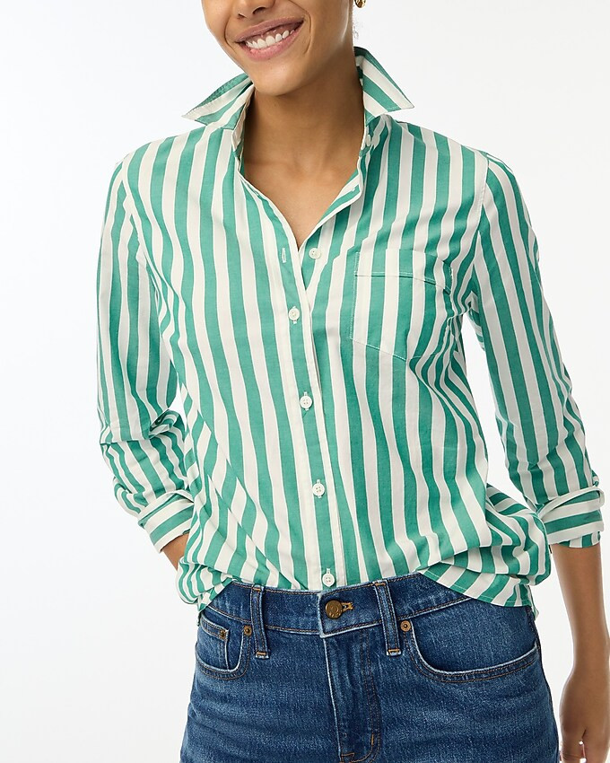 Lightweight cotton-blend shirt in signature fit | J.Crew Factory