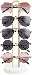 Mkono Sunglasses Organizer Glasses Holder Stand Sunglass Storage Eyeglasses Rack Metal Frame with... | Amazon (US)