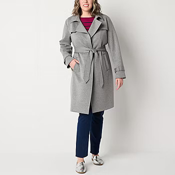 Liz Claiborne Lightweight Trench Coat - JCPenney | JCPenney
