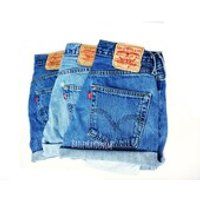 Vintage Levis Shorts High Waisted Denim Shorts Jeans Back to School / xs s m l xl xxl | Etsy (US)