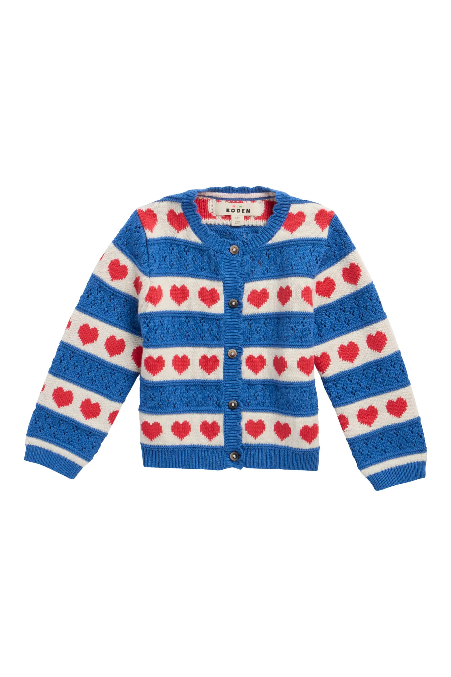 Kids' Scallop Trim Cardigan (Women) | Nordstrom | Nordstrom