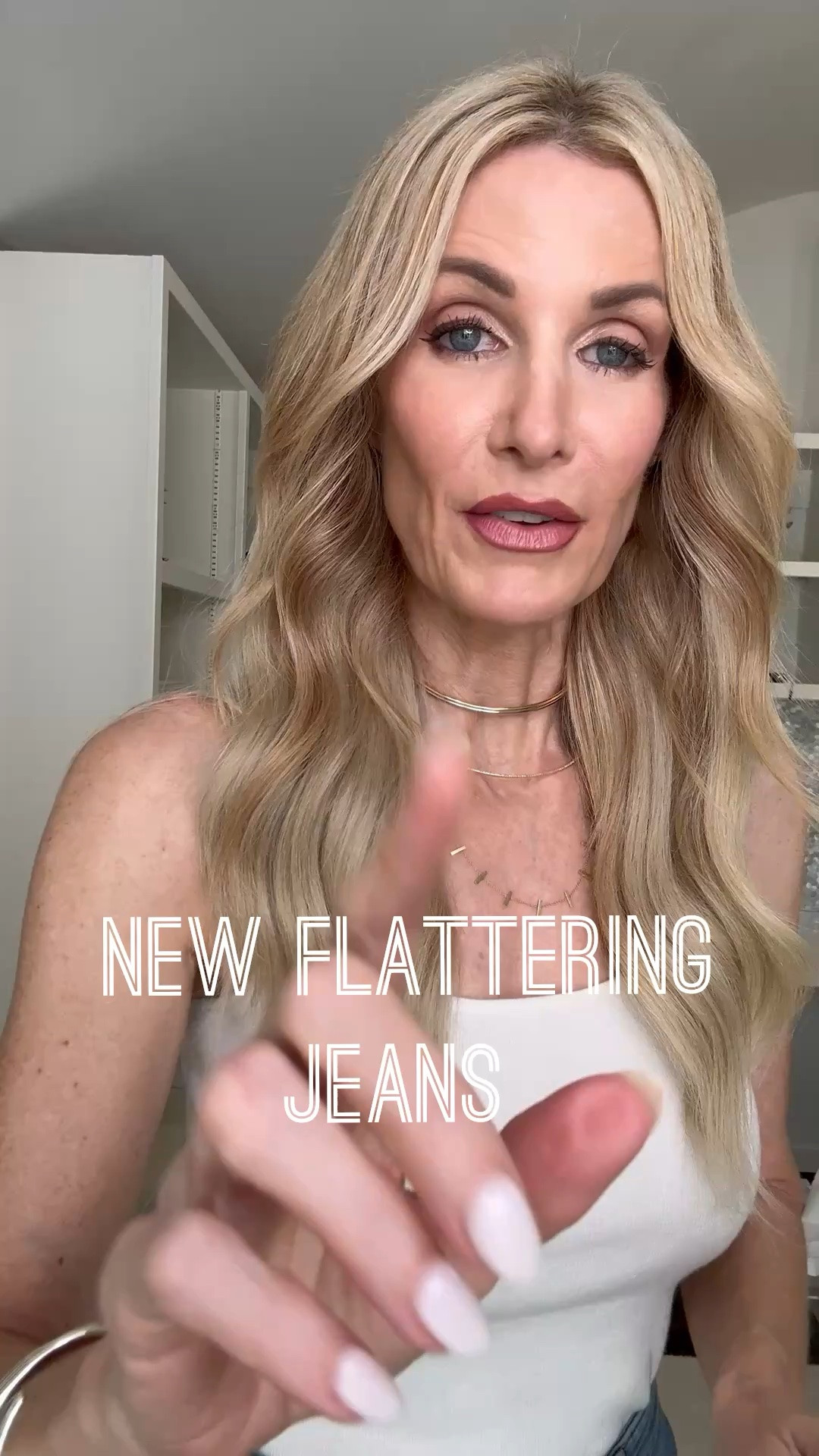 Butt-lifting flare jeans with perfectly placed back pockets that are seriously SO flattering! I styled these high-waisted jeans with a simple white cami and lightweight linen bomber jacket for an elevated casual brunch look. I’m wearing a size 24 in the jeans. #FlareJeans #SummerOutfit #DenimStyle #LTKOver40 

 #LTKootd #LTKOver40 #LTKPetite