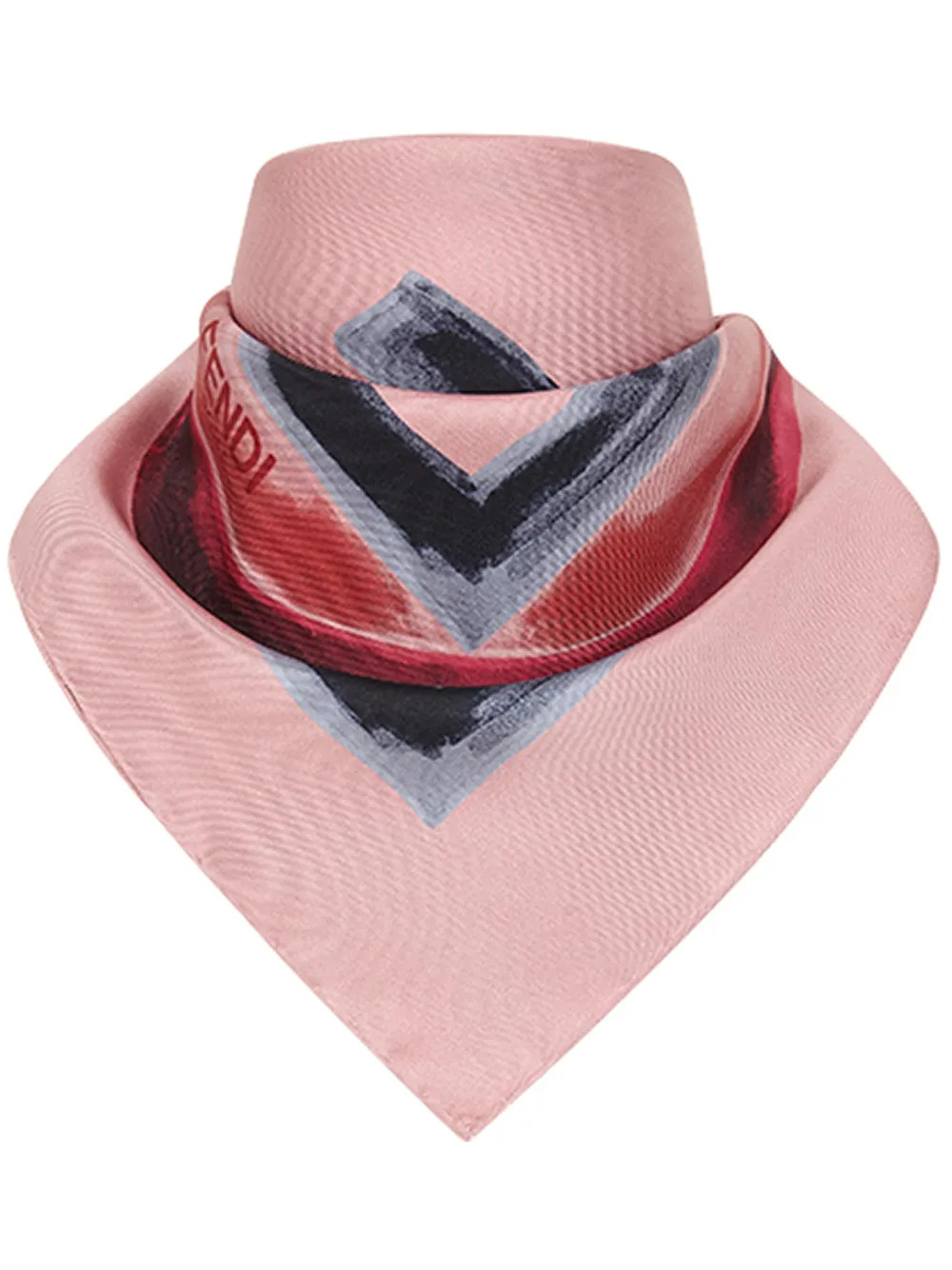 Fendi F is Fendi foulard - Pink | FarFetch Global
