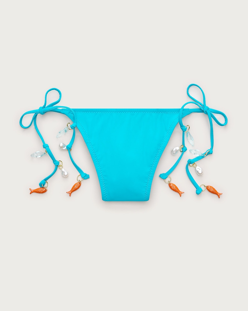 Hipster string bikini bottom with charms | J. Crew US