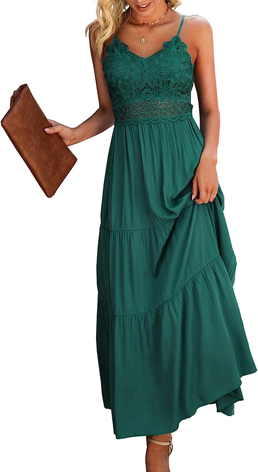 Dokuritu Women's Spaghetti Dress | Amazon (US)