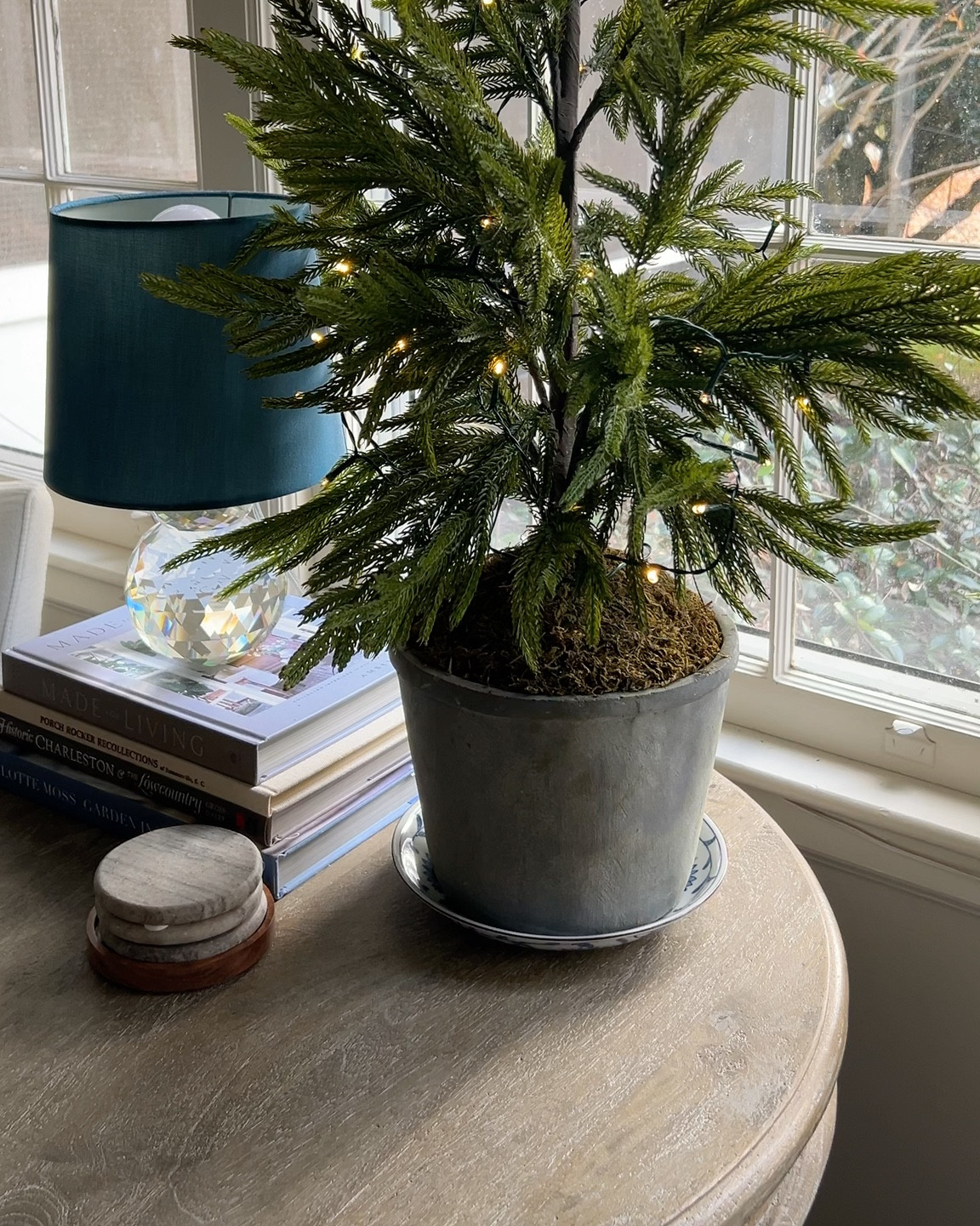 Realistic tree 
Table top tree
Nearly natural 
Christmas tree 

#LTKHoliday #LTKHome #LTKSeasonal