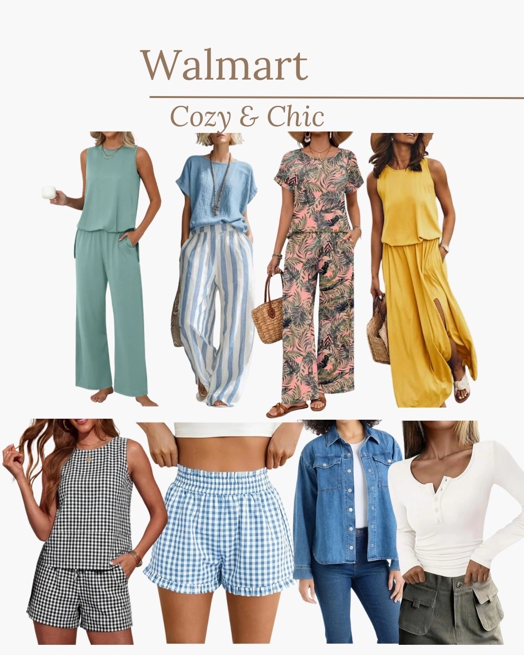 Walmart cozy & chic outfits!

#LTKgrwm #LTKootd