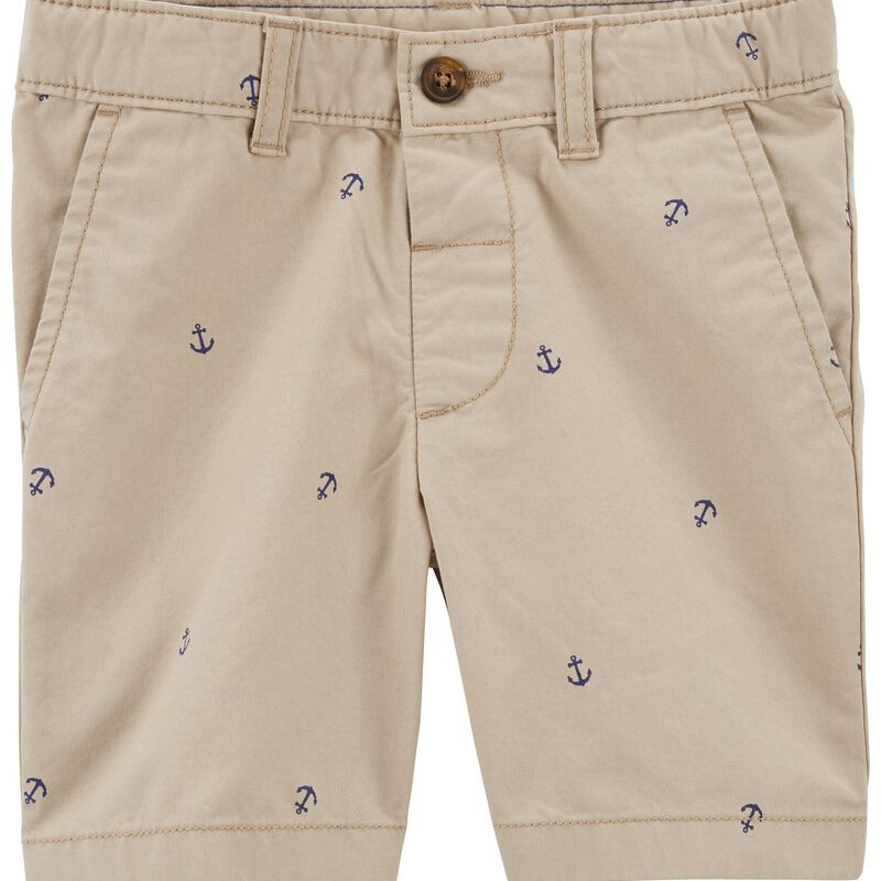 Toddler Schiffli Flat-Front Shorts | Carter's