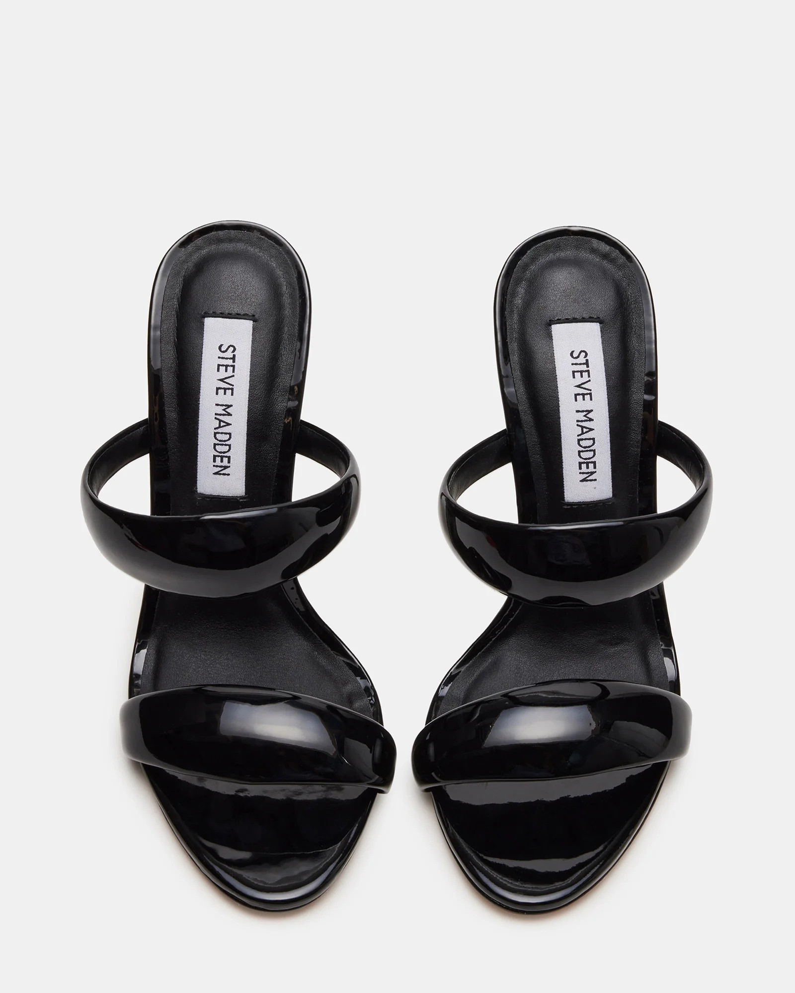 SATURN Black Stiletto Mule Women's Heel | Steve Madden (US)