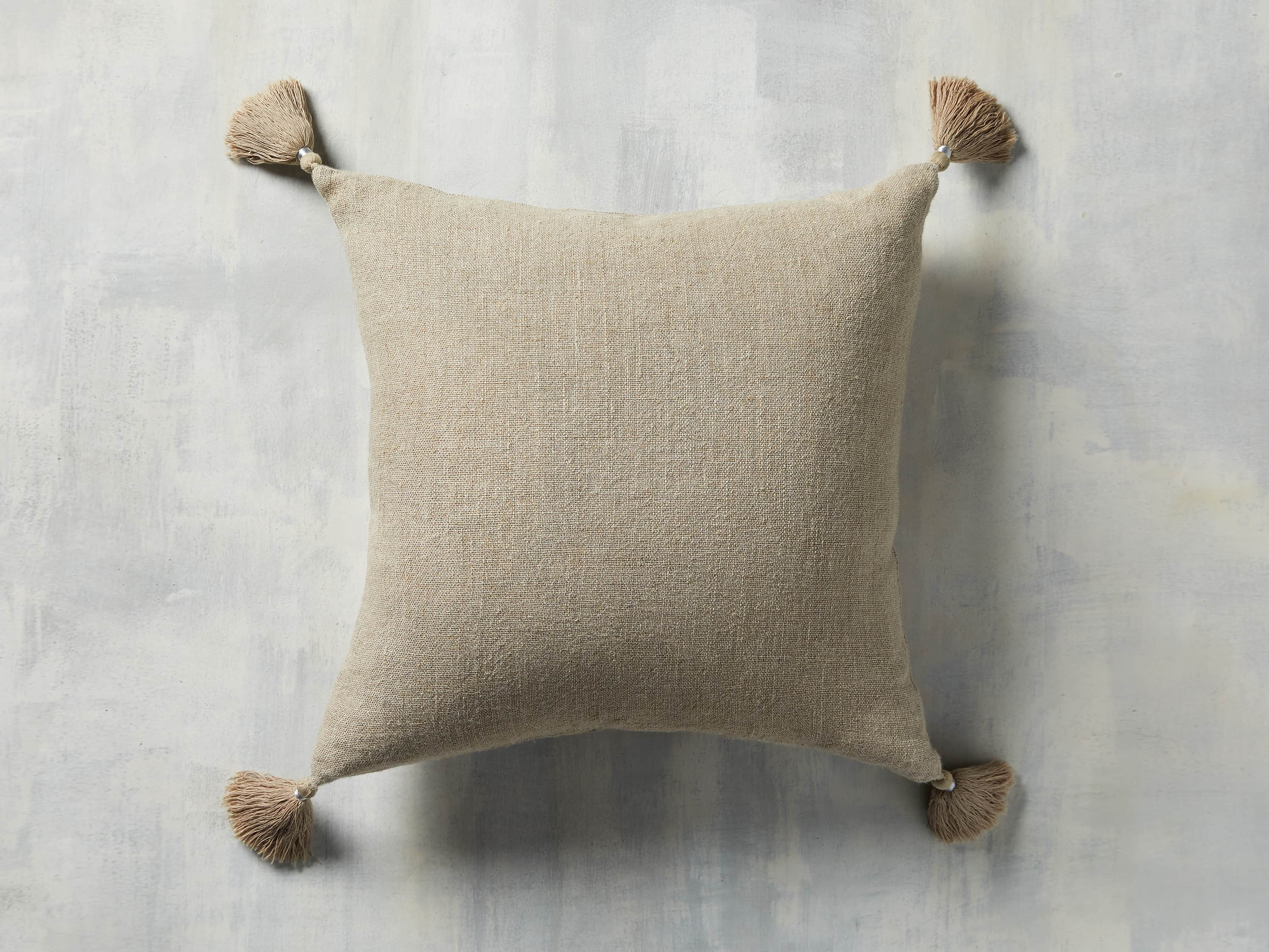 Stone Washed Linen Pillow Cover | Arhaus