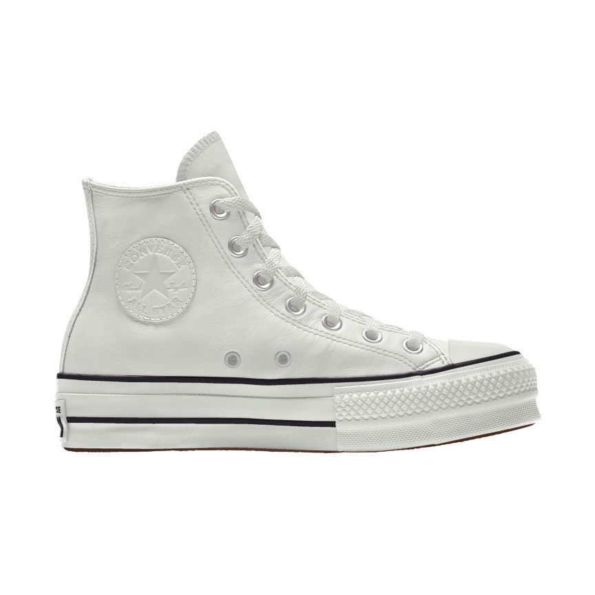 Custom Chuck Taylor All Star Lift Platform Leather By You | Converse (US)