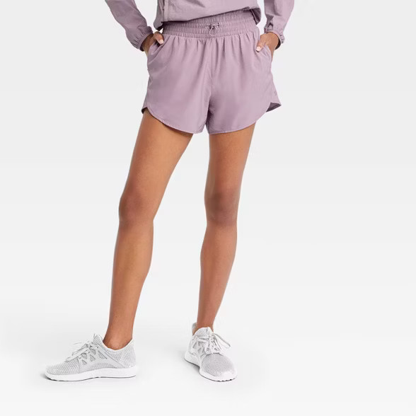 Women's High-Rise Drawcord Shorts - All in Motion™ | Target
