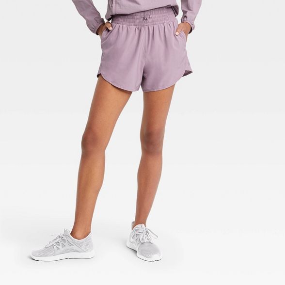 Target/Women/Women's Clothing/Activewear/Workout Bottoms‎Women's High-Rise Drawcord Shorts - Al... | Target