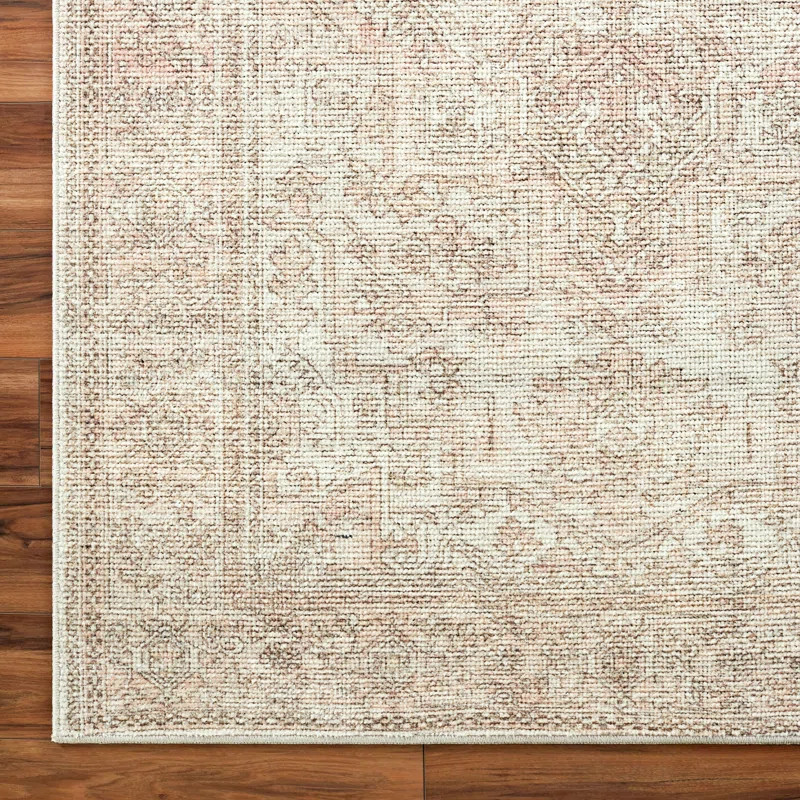 Becki Owens x Surya Margot Oriental Dusty Coral Area Rug | Wayfair North America