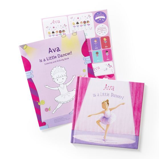 "Little Dancer" Personalized Children's Book and Sticker Gift Set | Mark and Graham