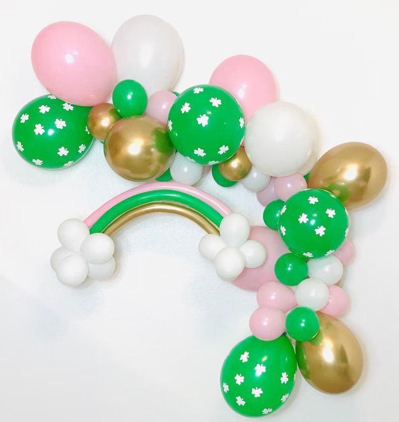 Lucky One Balloon Garland, Two Lucky Birthday, Two Lucky, St Patty's Balloon Garland, Lucky One, ... | Etsy (US)