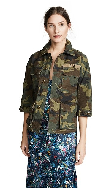 Camo Shrunken Abu Jacket | Shopbop