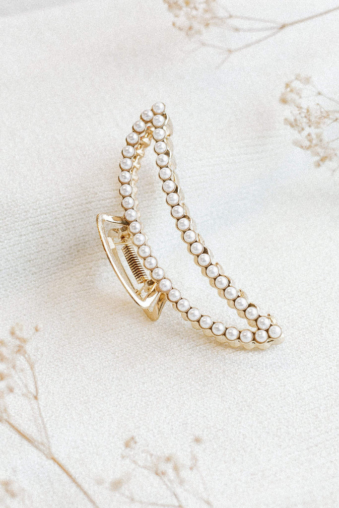 Triska Hairclip - Pearl | Petal & Pup (US)