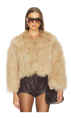 Bubish Georgina Jacket in Caramel from Revolve.com | Revolve Clothing (Global)