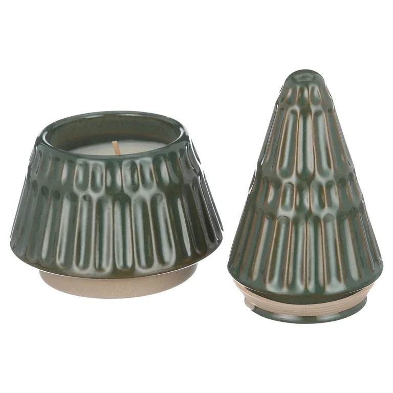 Better Homes & Gardens Forest & Flowers 8.5oz Scented Ceramic Tree Candle - Walmart.com | Walmart (US)