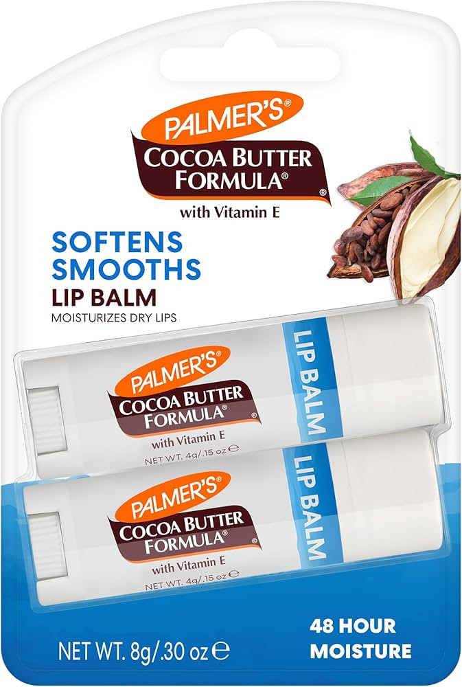 Palmer's Cocoa Butter Formula Lip Balm, All-Day Moisturization, Beach Bag Must-Have, Hydrates Dry... | Amazon (US)