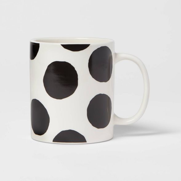 15oz Stoneware Polka Dots Mug - Room Essentials™ | Target