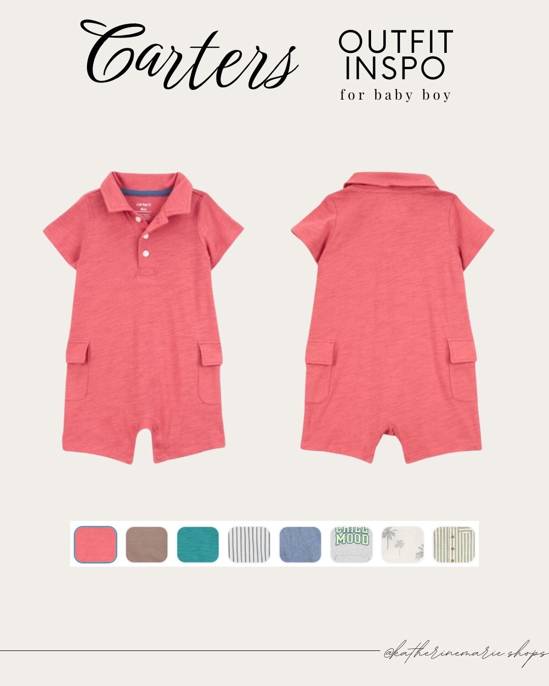 Cute, comfy, and 100% cotton. This romper was perfect for my infant in the humid summer heat. Snaps make it easy for diaper changing. Comes in so many colors and fits perfectly.

#LTKBaby #LTKFamily #LTKKids