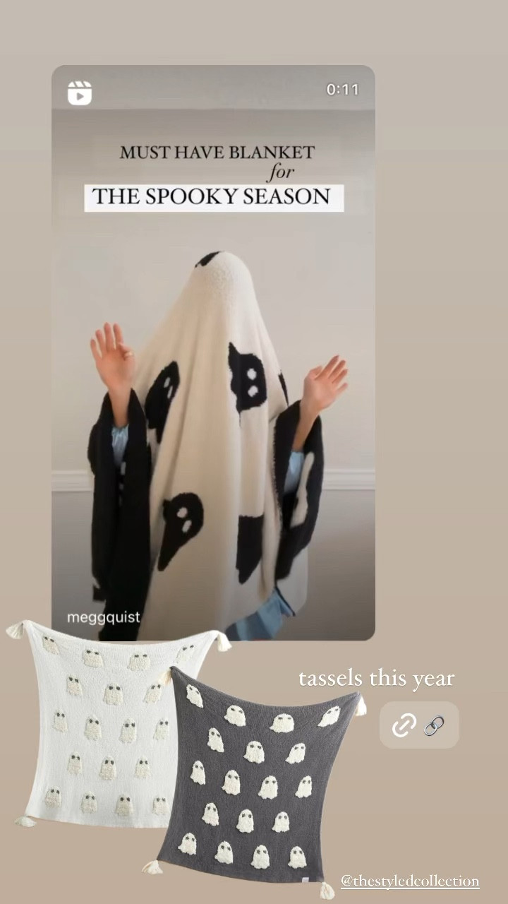 Fall and Halloween ghosty blankets - super cute the styled collection this year with cowboy hats 

#LTKSeasonal #LTKFallSale #LTKHome